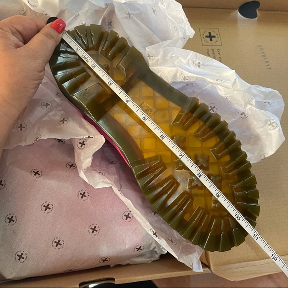 🔥 DR.MARTENS WOMENS LUANA COMBAT BOOT - PINK NWT - Picture 11 of 12